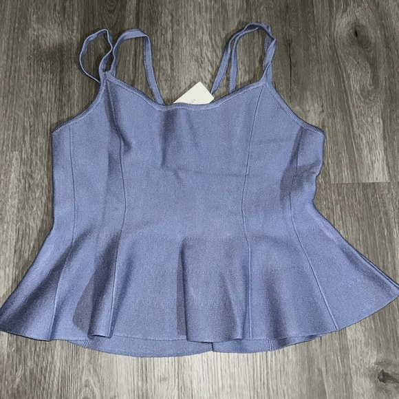 Anthropologie Maeve Bustier Peplum Tank top - Picture 8 of 12
